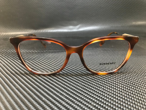 BURBERRY BE2333 3316 Light Havana Cat Eye Women's 55 mm Eyeglasses