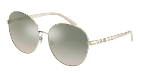 TIFFANY TF3079 616357 Pale Gold Round Women's 60 mm Sunglasses