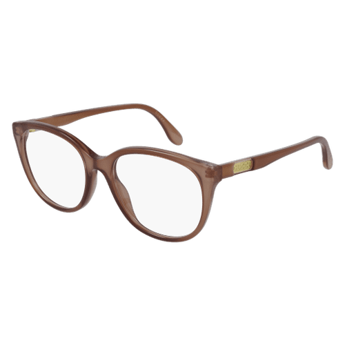 GUCCI GG0791O 002 Brown Oval Round Women's 53 mm Eyeglasses