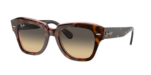 RAY BAN RB2186 1324BG Havana Square 49 mm Unisex Sunglasses