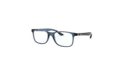 RAY BAN RX8903 5262 Matte Blue Square 53 mm Unisex Eyeglasses