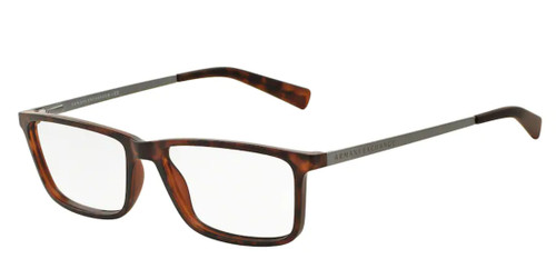 ARMANI EXCHANGE AX3027F 8029 Havana Rectangle 55 mm Men's Eyeglasses