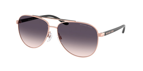 MICHAEL KORS MK5007 109936 Rose Gold Pilot 59 mm Women's Sunglasses