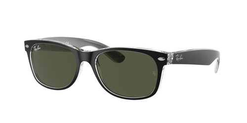 RAY BAN RB2132 605258 Black Square 55 mm Unisex Polarized Sunglasses