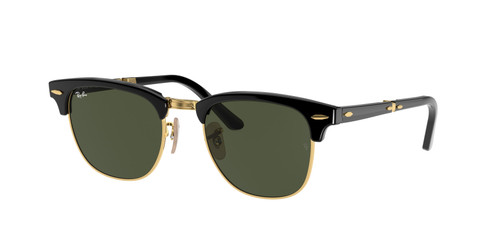 RAY BAN RB2176 901 Black Green G-15 Folding Men's 51 mm Sunglasses