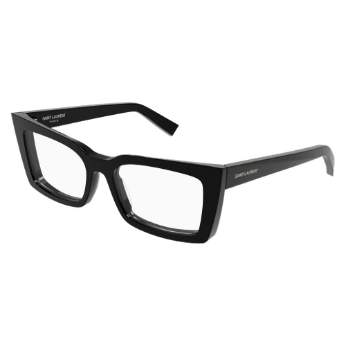SAINT LAURENT SL 554 001 Black Women's 54 mm Eyeglasses
