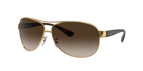 RAY BAN RB3386 001 13 Arista Pilot Men's 63 mm Sunglasses