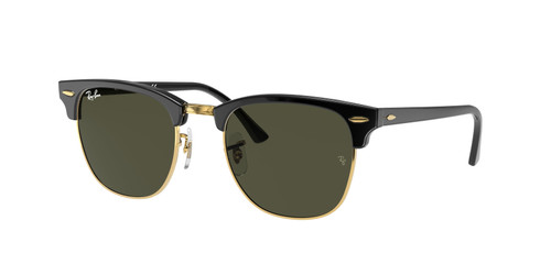 RAY BAN RB3016 W0365 Black on Arista Square 55 mm Unisex Sunglasses