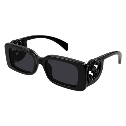 GUCCI GG1325S 001 Black Grey Women's Large 54 mm Sunglasses