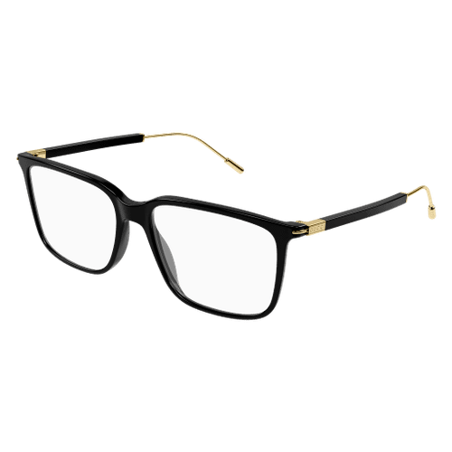 GUCCI GG1273O 001 Black Gold Men's Medium 56 mm Eyeglasses