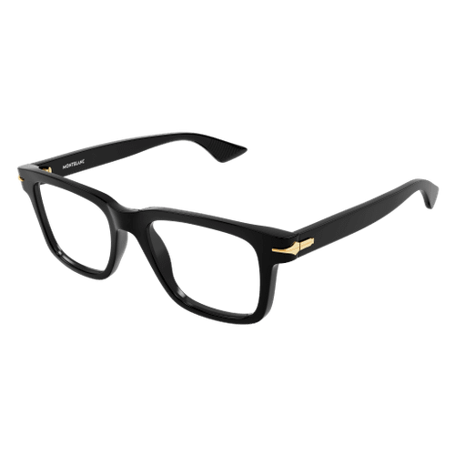 MONT BLANC MB0266O 005 Black Men's Medium 54 mm Eyeglasses