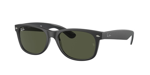 RAY BAN RB2132 646231 Rubber Black Square Unisex 52 mm Sunglasses