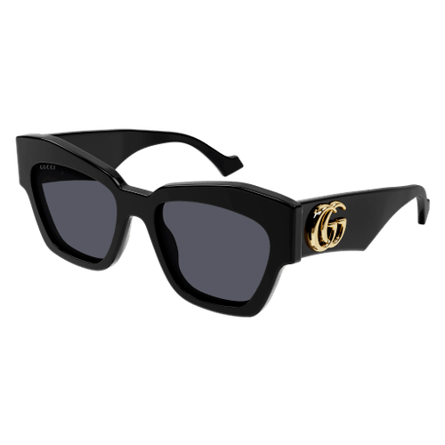 GUCCI GG1426S 001 Black Grey Men's Medium 54 mm Sunglasses