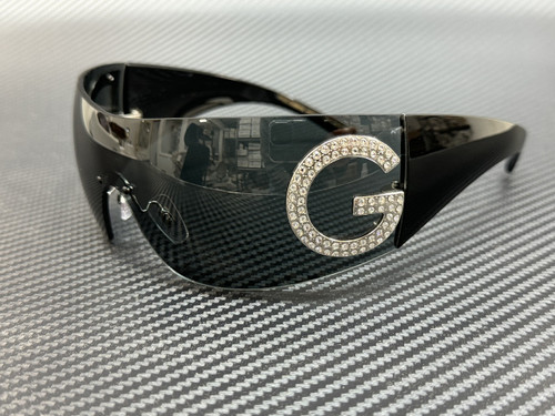 DOLCE & GABBANA DG2298B 05 87 Black Dark Grey Women's 72 mm Sunglasses