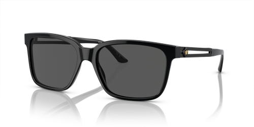 VERSACE VE4307 533287 Black Dark Grey Men's 58 mm Sunglasses