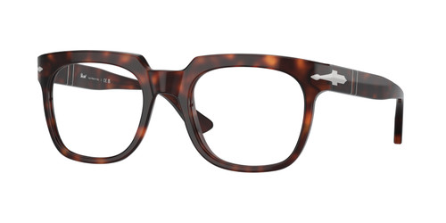 PERSOL PO3325V 24 Brown Havana Men's 52 mm Eyeglasses