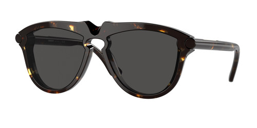 BURBERRY BE4417U 410687 Dark Havana Grey Women's 58 mm Sunglasses