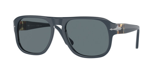 PERSOL PO3310S 11893R Blue Polarized Unisex 57 mm Sunglasses