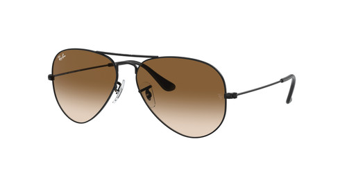 RAY BAN RB3025 002 51 Black Brown Gradient Unisex 55 mm Sunglasses