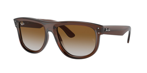 RAY BAN RBR0501S 6709CB Transparent Brown Gradient Unisex 56 mm Sunglasses