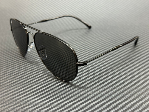 RAY BAN RB3825 002 B1 Black Grey Unisex 58 mm Sunglasses