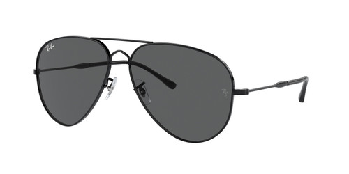 RAY BAN RB3825 002 B1 Black Grey Unisex 58 mm Sunglasses