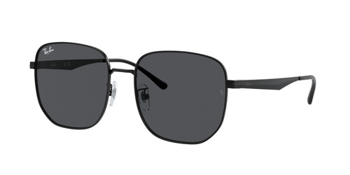 RAY BAN RB3713D 002 87 Black Grey Unisex 57 mm Sunglasses