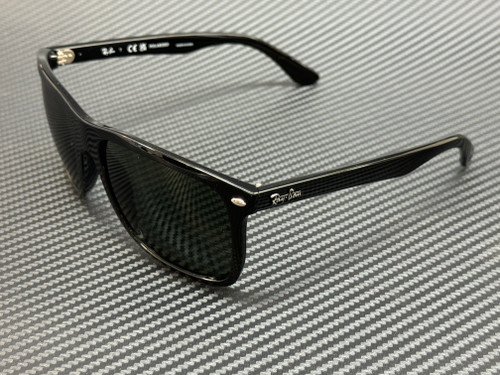 RAY BAN RB4547 601 58 Black Green Polarized Unisex 60 mm Sunglasses