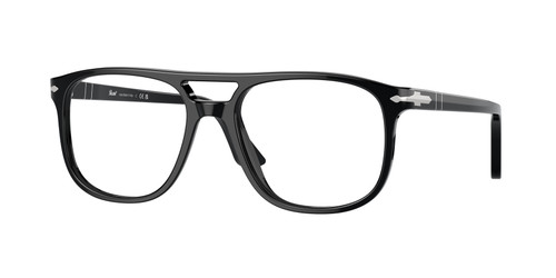 PERSOL PO3329V 95 Black Unisex 54 mm Eyeglasses