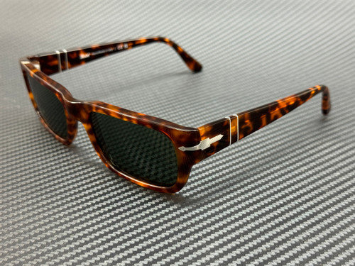 PERSOL PO3347S 24 31 Havana Brown Green Unisex 55 mm Sunglasses