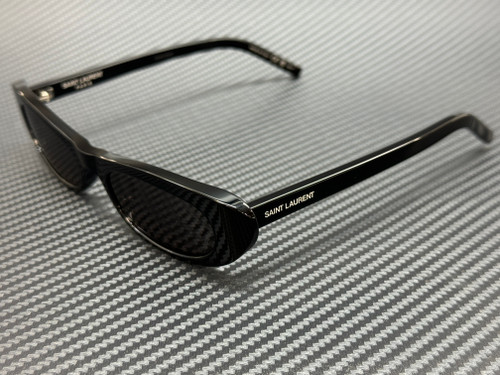 SAINT LAURENT SL 557 001 SHADE Black Grey Unisex 53 mm Sunglasses