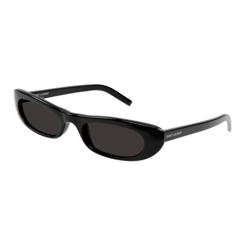 SAINT LAURENT SL 557 001 SHADE Black Grey Unisex 53 mm Sunglasses