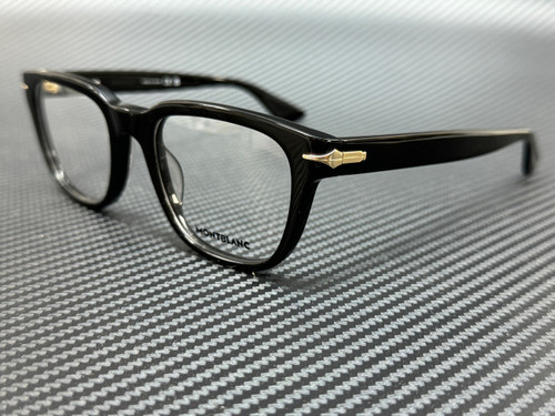 MONT BLANC MB0305O 001 Shiny Black Men's Medium 51 mm Eyeglasses