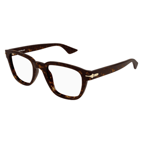 MONT BLANC MB0305O 006 Havana Men's Medium 53 mm Eyeglasses