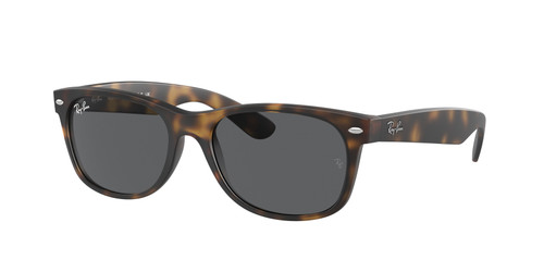 RAY BAN RB2132 865 B1 Rubber Havana Dark Grey Unisex 55 mm Sunglasses