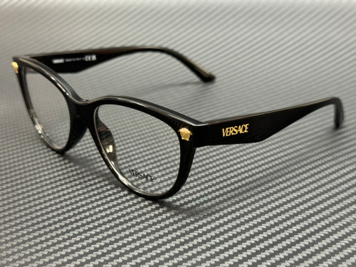 VERSACE VE3365U GB1 Black Women's 54 mm Eyeglasses