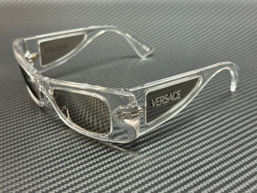 VERSACE VE4481 148 8V Crystal Silver Mirror Women's 54 mm Sunglasses