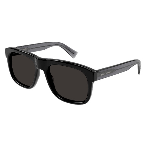 SAINT LAURENT SL 558 003 Black Grey Men's 57 mm Large Sunglasses