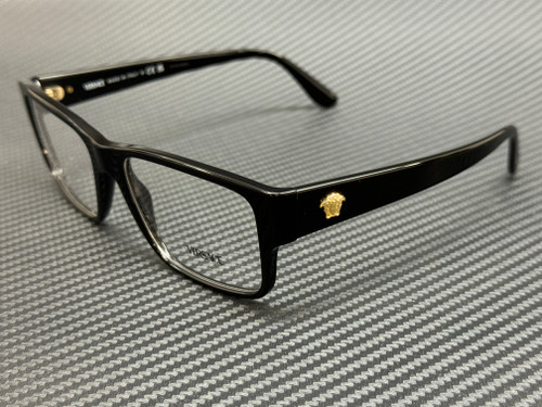 VERSACE VE3342 5360 Black Men's 57 mm Eyeglasses