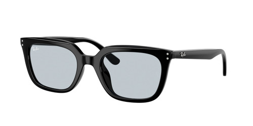 RAY BAN RB4439D 901 72 Black Light Blue Unisex 54 mm Sunglasses