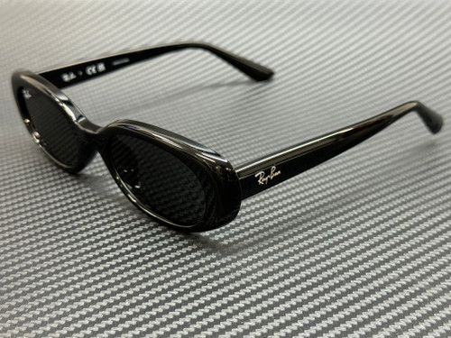 RAY BAN RB4441D 667787 Black Grey Unisex 53 mm Sunglasses