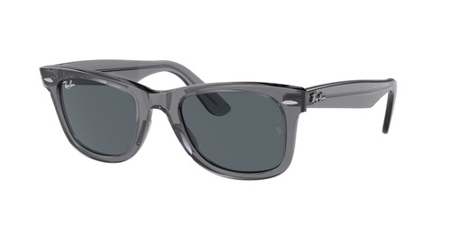 RAY BAN RB2140 6773R5 Transparent Grey Blue Unisex 50 mm Sunglasses