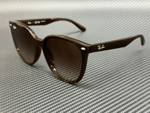RAY BAN RB4423D 714 13 Transparent Brown Unisex 66 mm Sunglasses