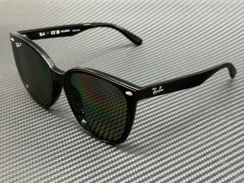 RAY BAN RB4423D 601 9A Black Green Polarized Unisex 66 mm Sunglasses