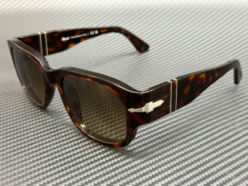 PERSOL PO3380S 24 85 Havana Brown Gradient Unisex 55 mm Sunglasses