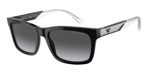 EMPORIO ARMANI EA4224 5017T3 Black Grey Polarized Men's 57 mm Sunglasses