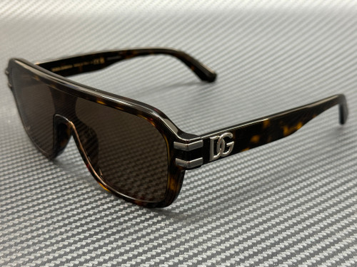 DOLCE & GABBANA DG4507 502 73 Havana Brown Men's 65 mm Sunglasses