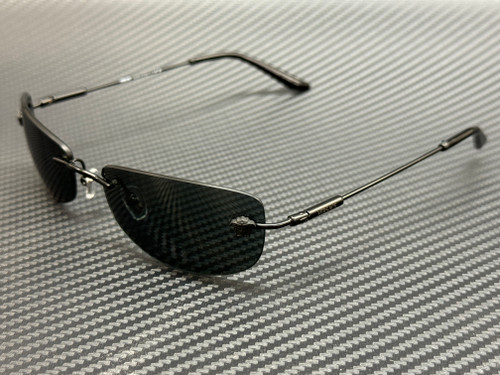 VERSACE VE2279 143687 Matte Black Grey Men's 60 mm Sunglasses