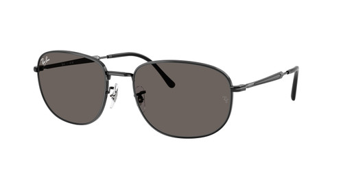 RAY BAN RB3754 002 B1 Black Grey Unisex 60 mm Sunglasses