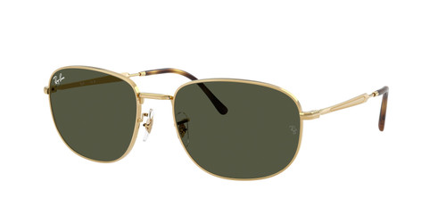 RAY BAN RB3754 001 31 Arista Gold Green Unisex 60 mm Sunglasses